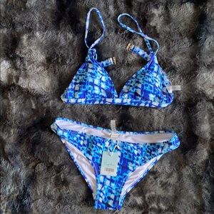 Cupshe Deep Water Ocean Bikini
